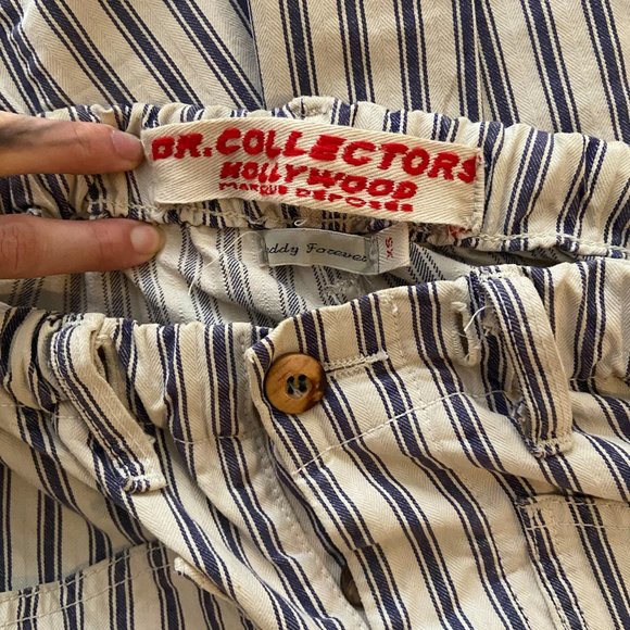 DR COLLECTORS 'P38' BEACH STRIPE INDIGO CARPENTER PANT - Picture 6 of 6